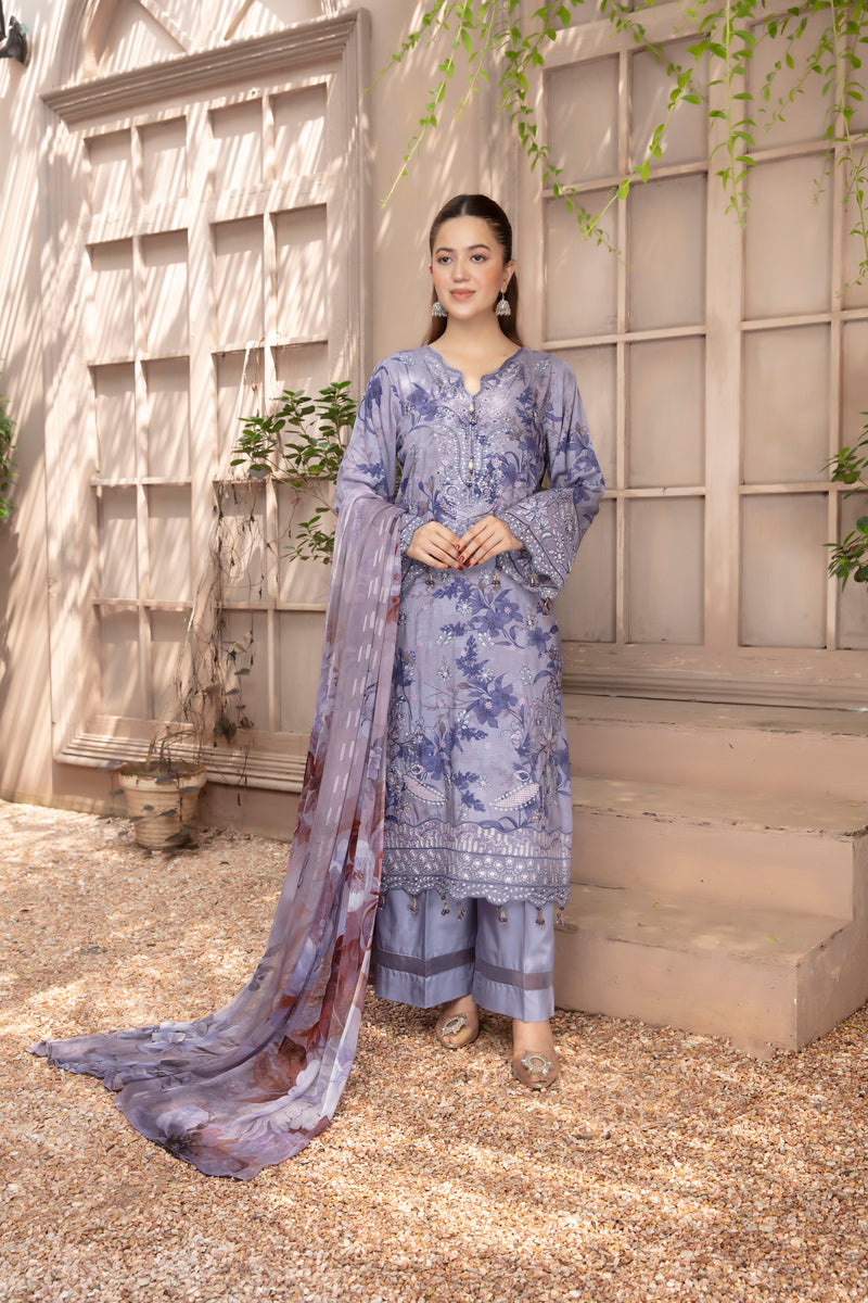 DUPANZIA - 3 PC UNSTITCHED