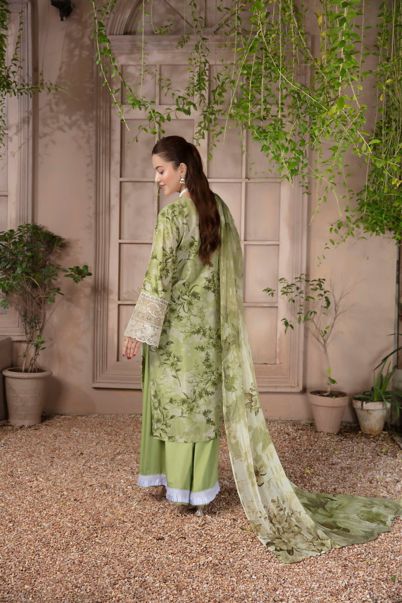 LUREVIA - 3 PC UNSTITCHED