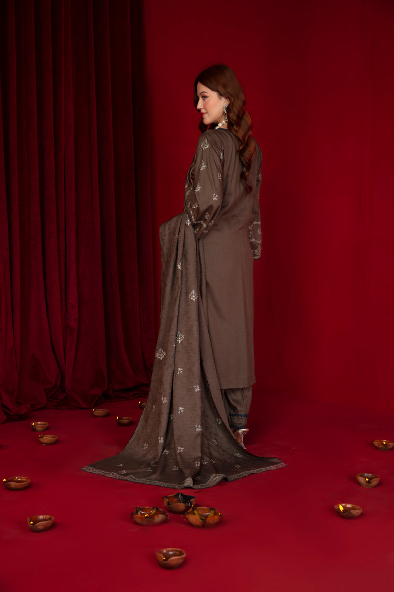 SELVORA - 3 PC UNSTITCHED