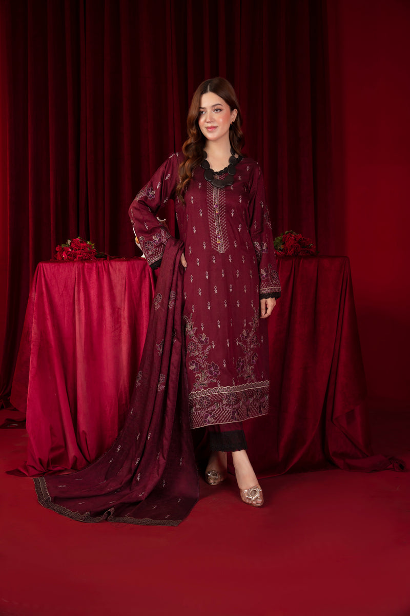 LUXORA - 3 PC UNSTITCHED