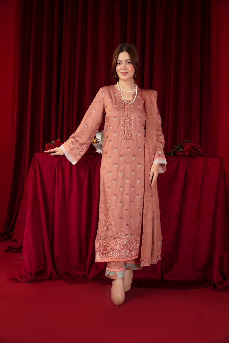 TRIVORA - 3 PC UNSTITCHED