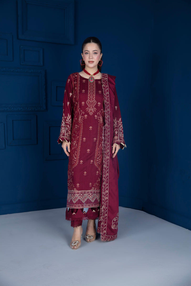 BROSHIVA - 3 PC UNSTITCHED