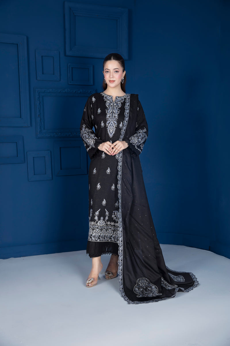 CRUSHIVA - 3 PC UNSTITCHED