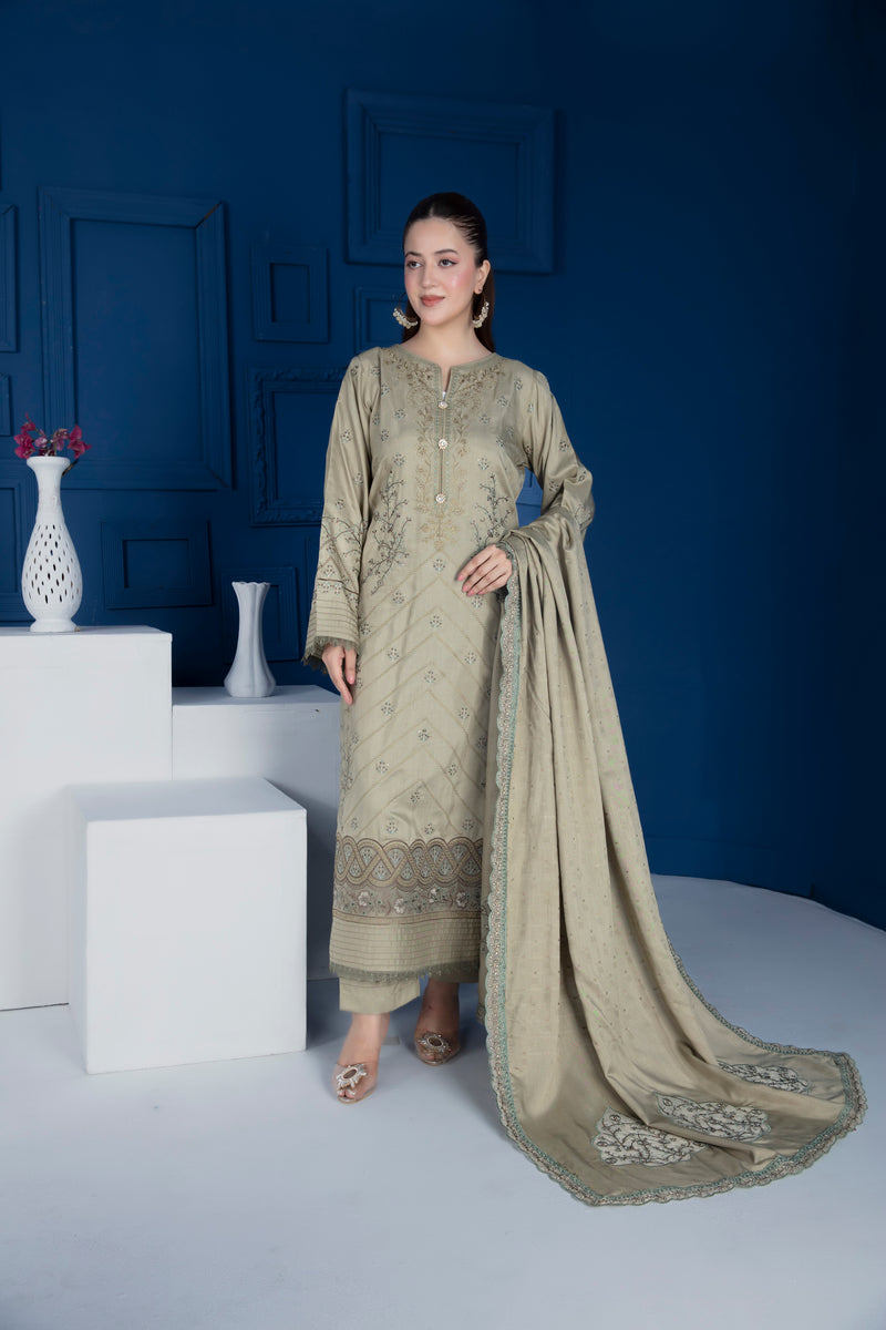 EMBRINA - 3 PC UNSTITCHED