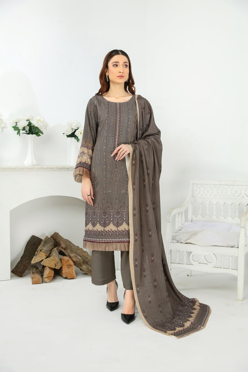 BOULEVARDFROST - 3 PC UNSTITCHED