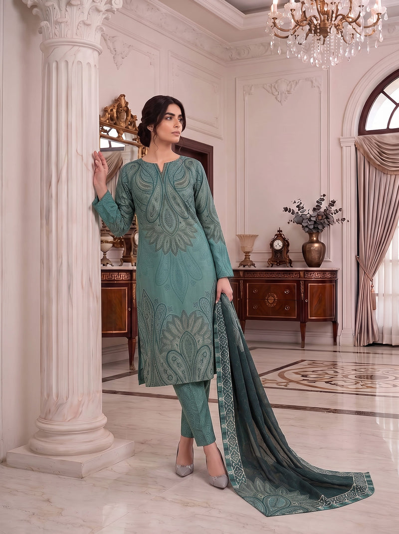 NIGAAR 3 PC UNSTITCHED