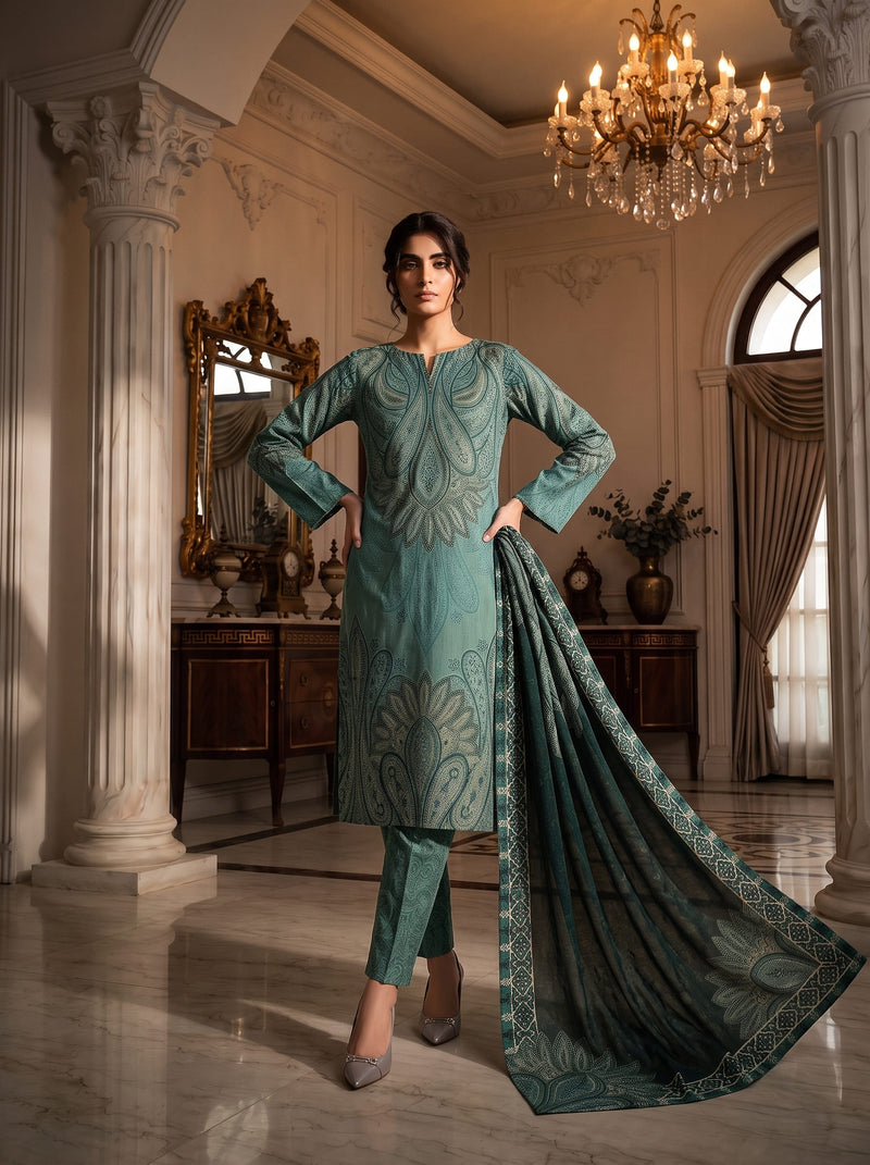 NIGAAR 3 PC UNSTITCHED