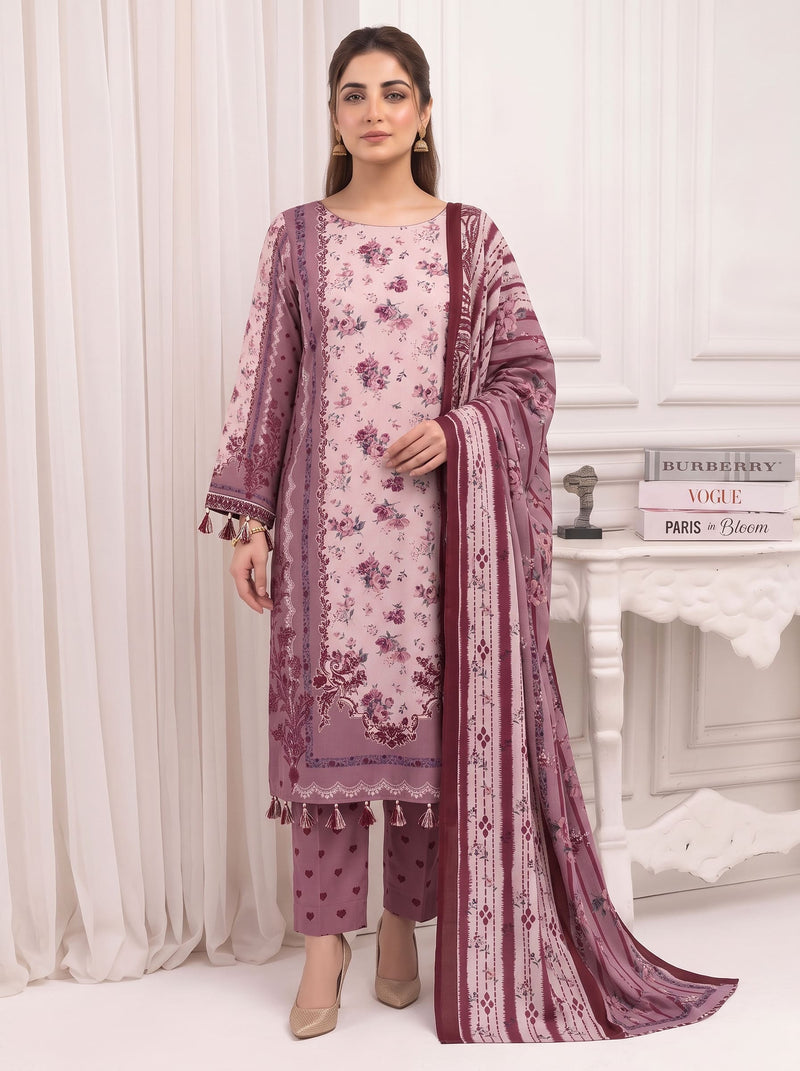 SAFFRON 3 PC UNSTITCHED