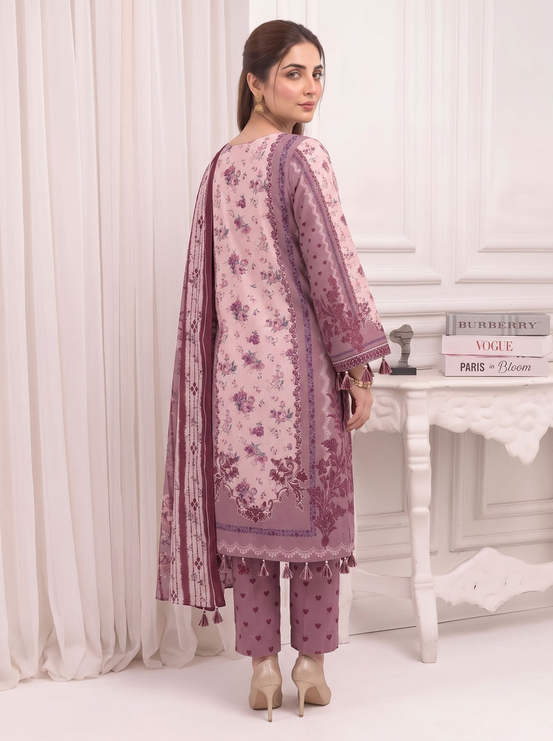 SAFFRON 3 PC UNSTITCHED