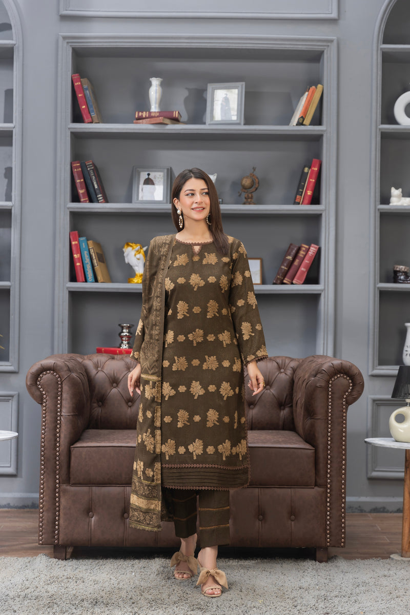 VELOURA - 3 PC UNSTITCHED