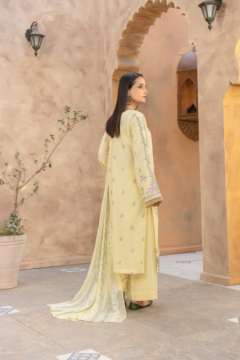 ZARMINA - 3 PC UNSTITCHED