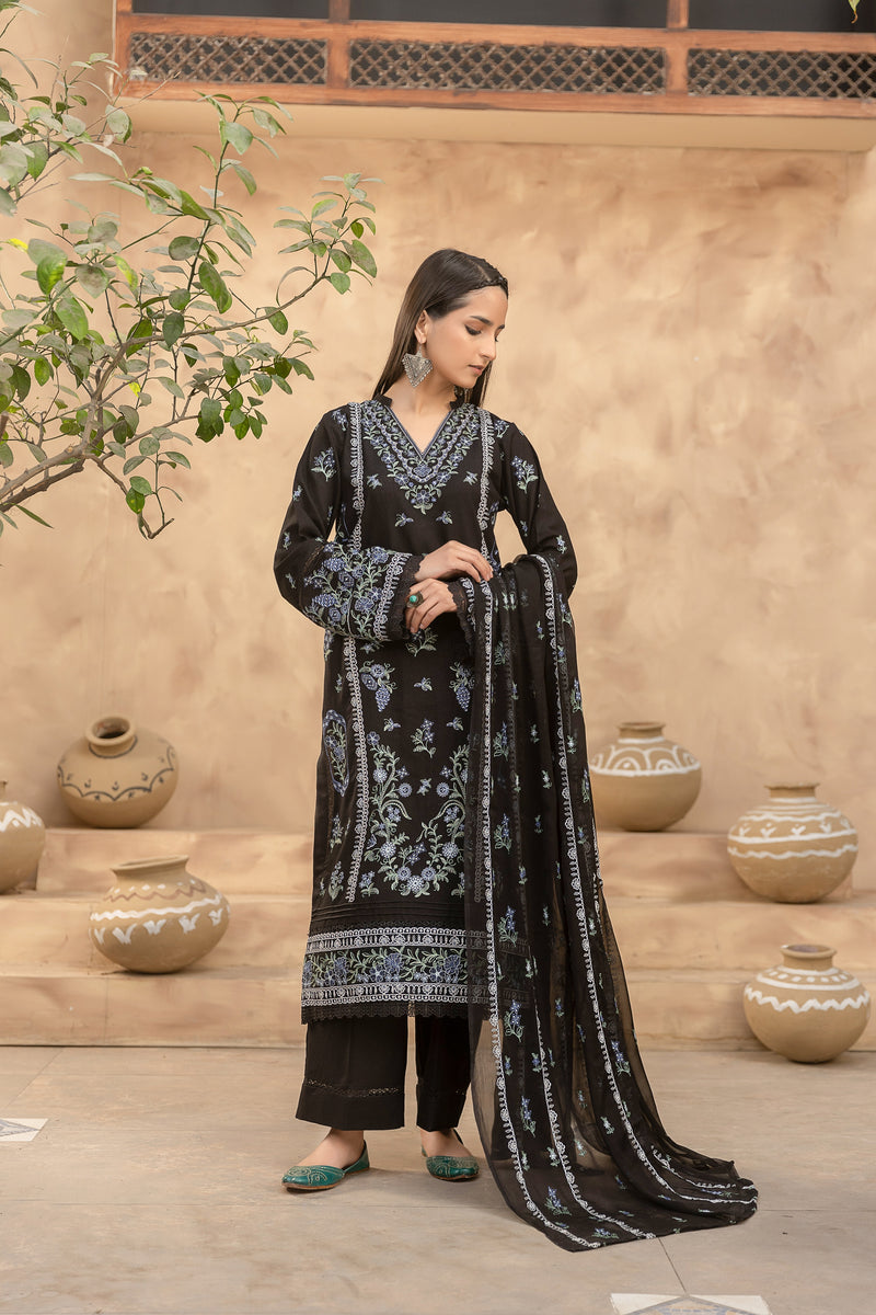 LUXORIA - 3 PC UNSTITCHED