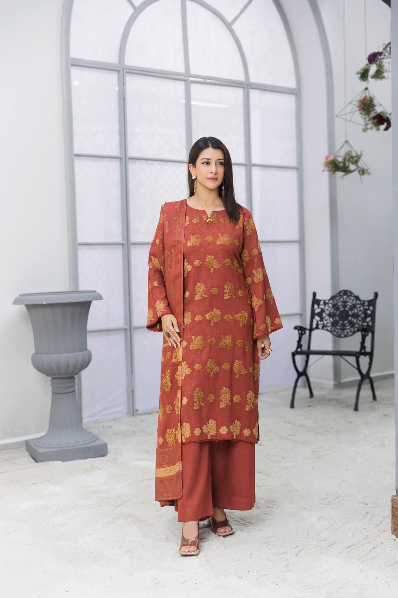 LUXORA - 3 PC UNSTITCHED