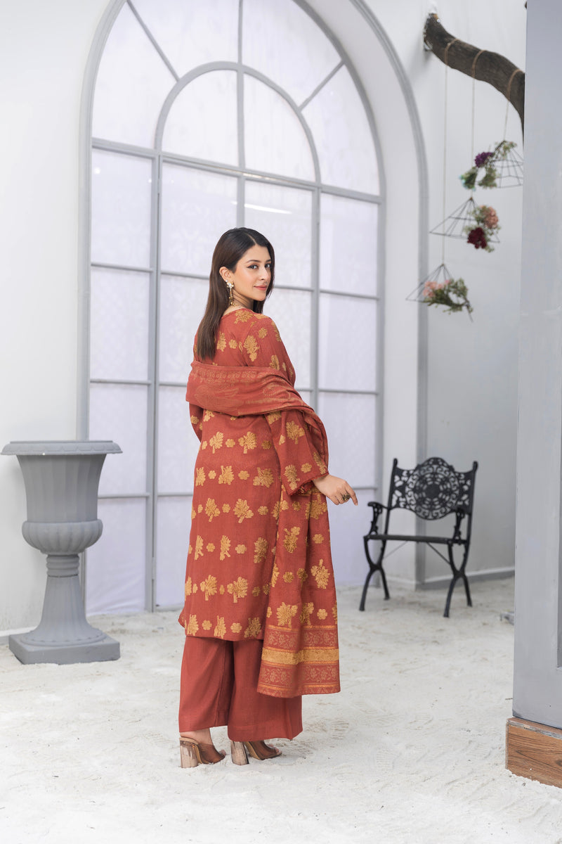 LUXORA - 3 PC UNSTITCHED