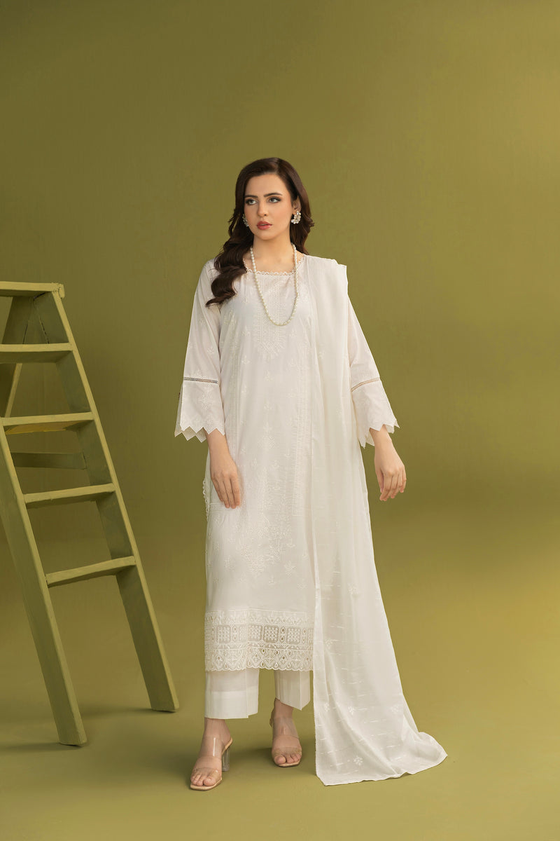 ZARQINA - 3 PC UNSTITCHED
