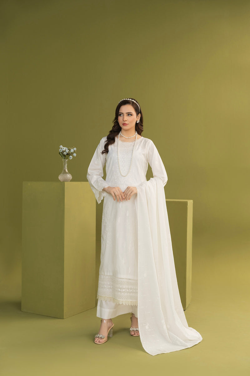 RESHMIAH - 3 PC UNSTITCHED
