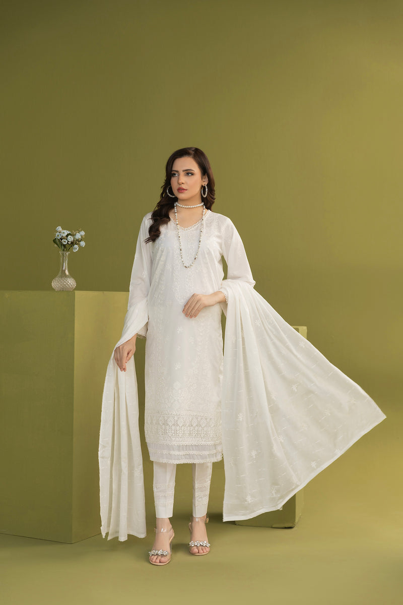 SHEENARA - 3 PC UNSTITCHED