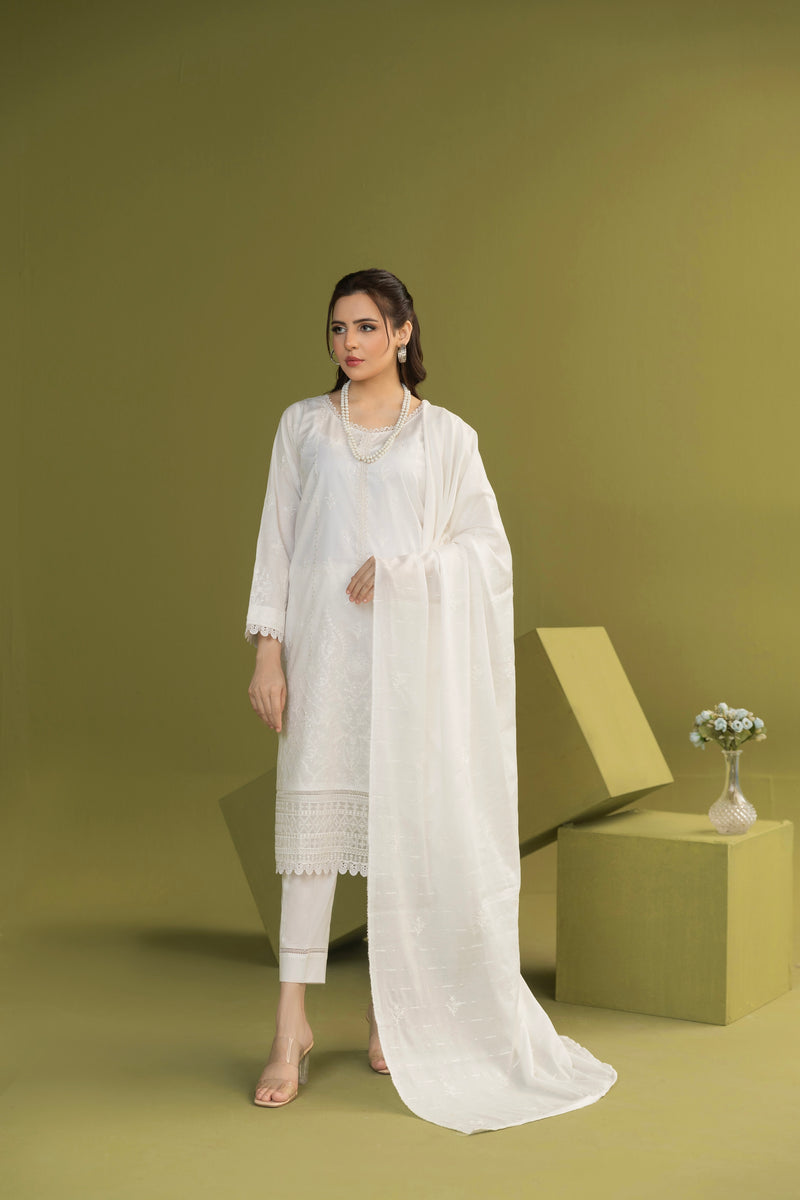 NAYZARA - 3 PC UNSTITCHED