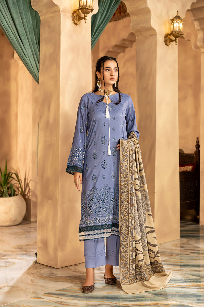 AAFAQ - 3 PC UNSTITCHED