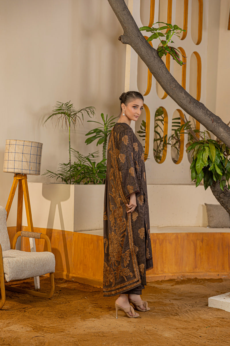 ZARVELA - 3 PC UNSTITCHED