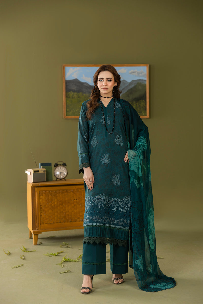 LUXARA - 3 PC UNSTITCHED