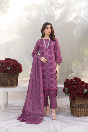 GULMAIZ - 3 PC UNSTITCHED