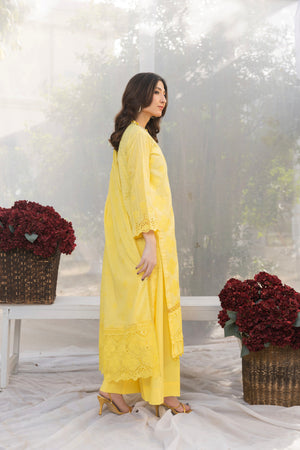 NAZLEEN - 3 PC UNSTITCHED