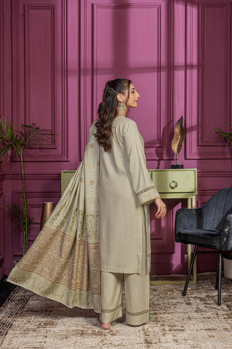 WOOLORA - 3 PC UNSTITCHED