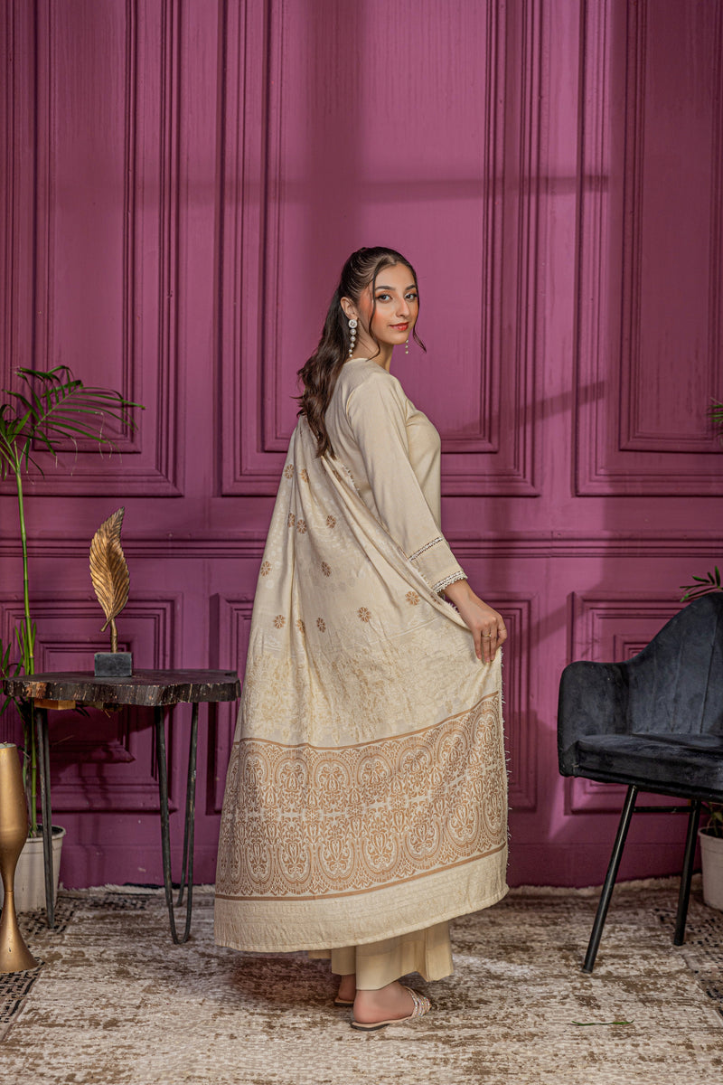 PEECHVELA - 3 PC UNSTITCHED