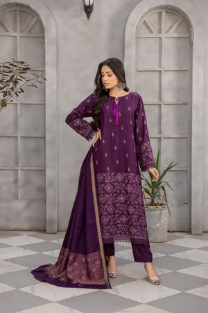 SHEHWAR - 3 PC UNSTITCHED