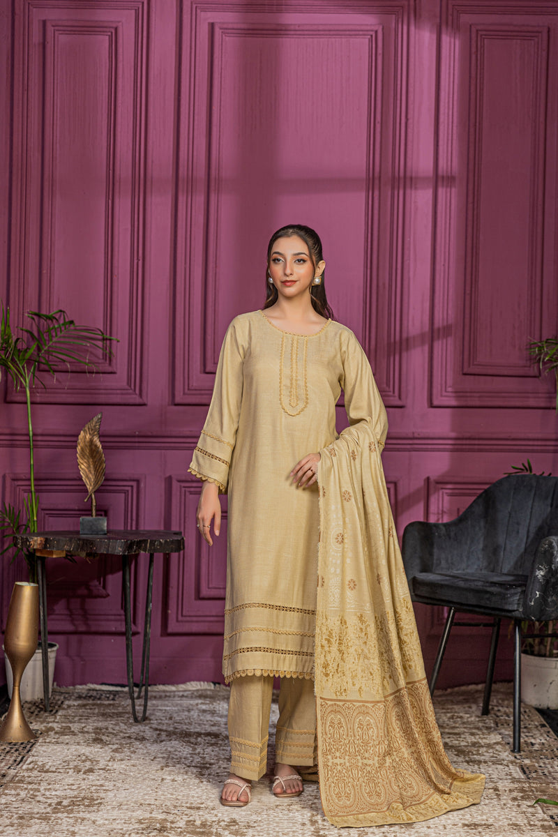 SHAWLINX - 3 PC UNSTITCHED