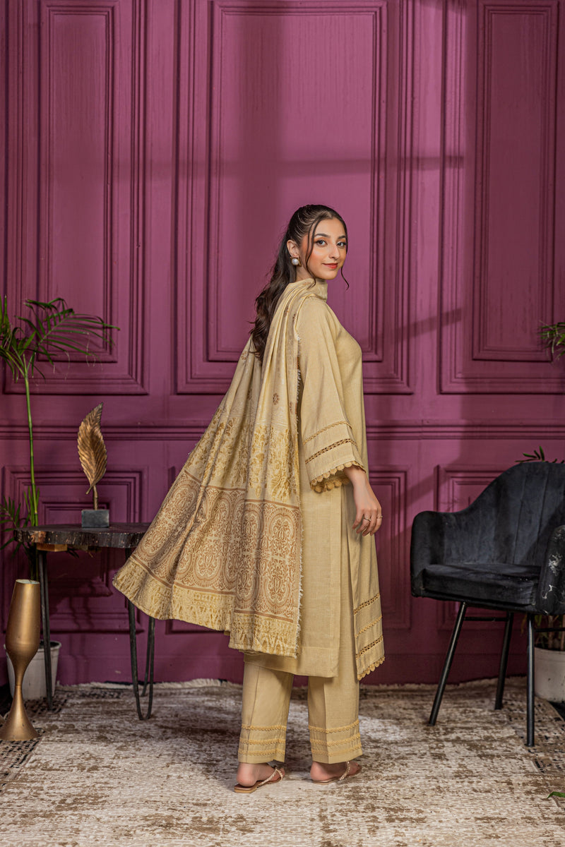 SHAWLINX - 3 PC UNSTITCHED