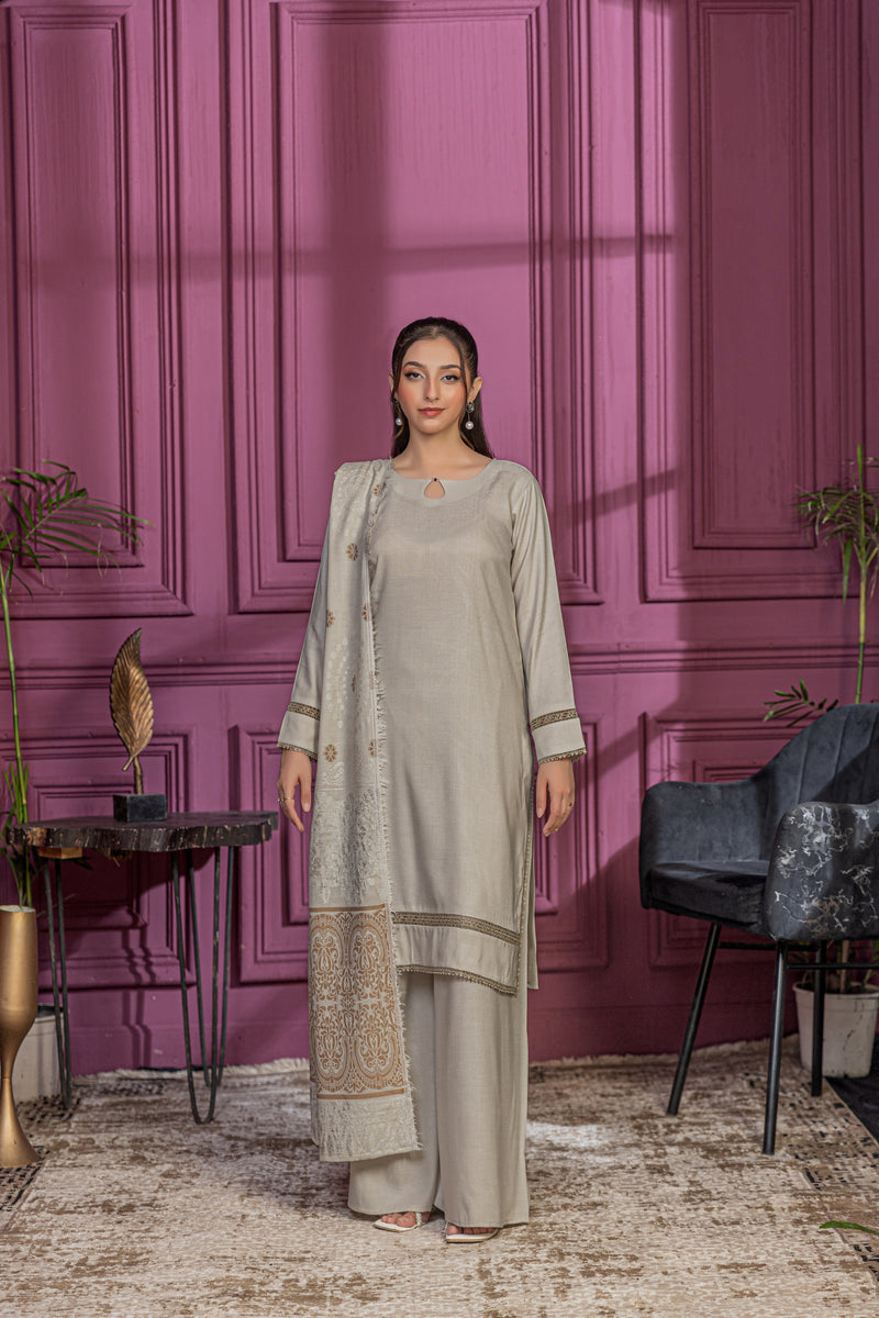 TROZARI - 3 PC UNSTITCHED