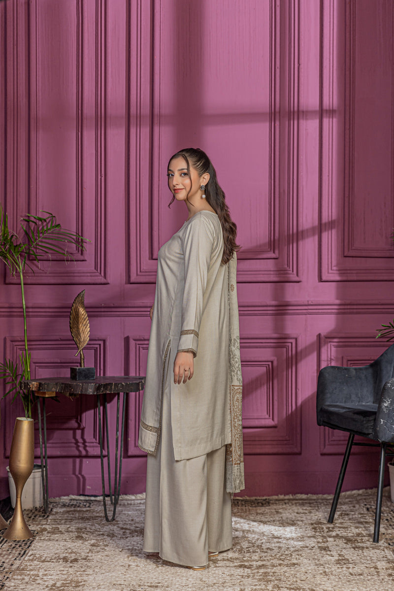 TROZARI - 3 PC UNSTITCHED