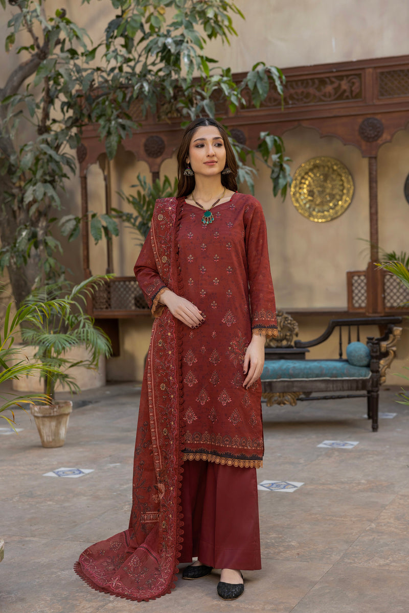 LUSORA - 3 PC UNSTITCHED