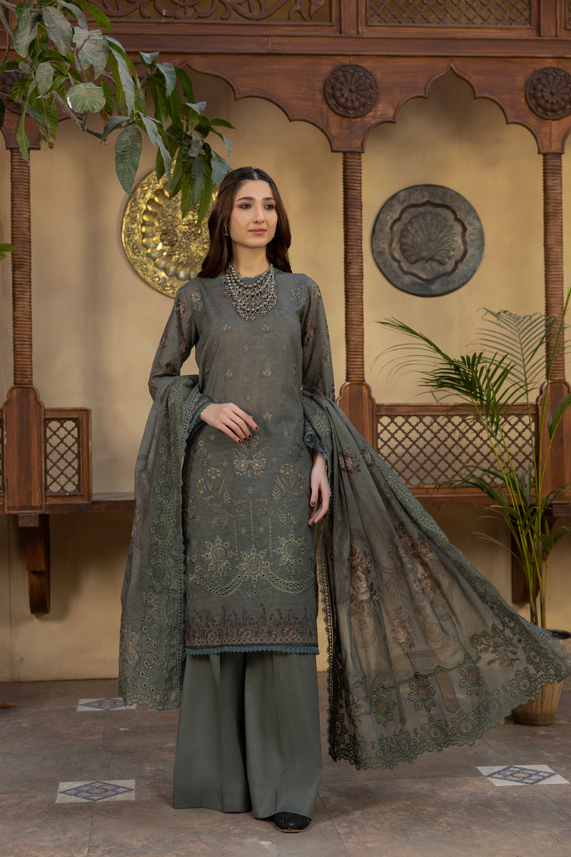 NURAYA - 3 PC UNSTITCHED