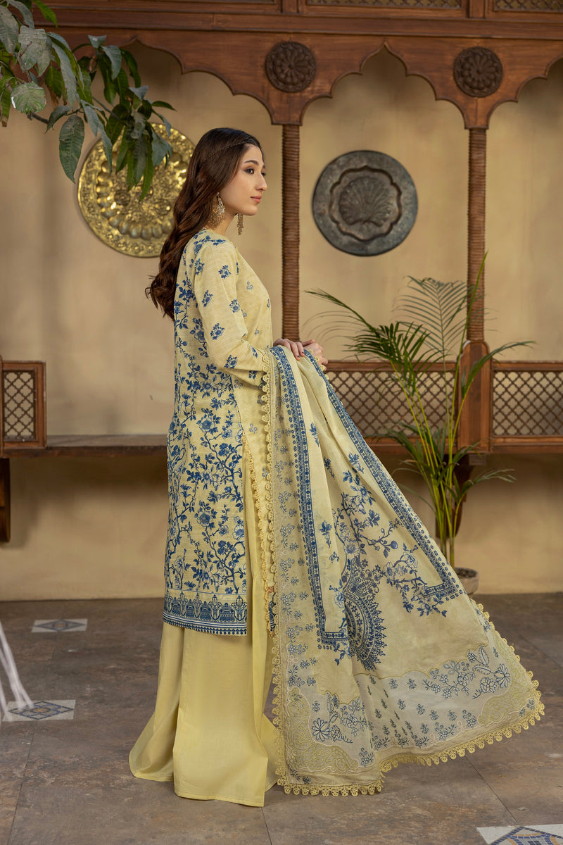 ZEHRINA - 3 PC UNSTITCHED