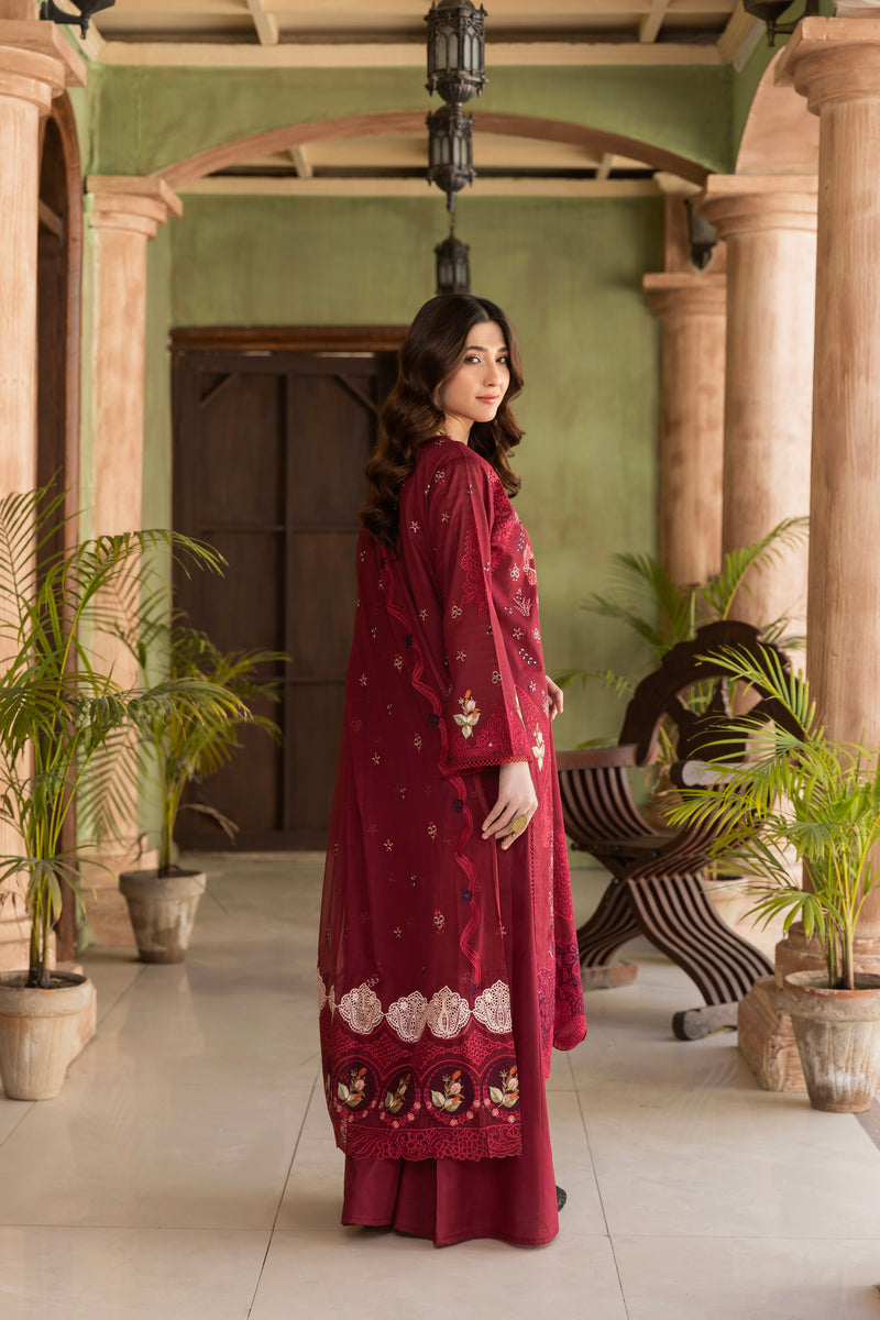 AYZARA - 3 PC UNSTITCHED