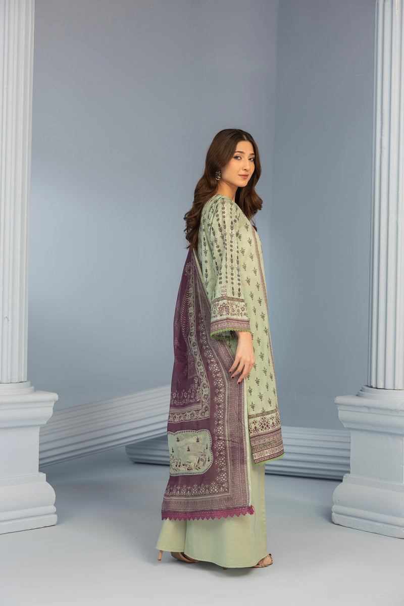 BLOOMIA - 3 PC UNSTITCHED