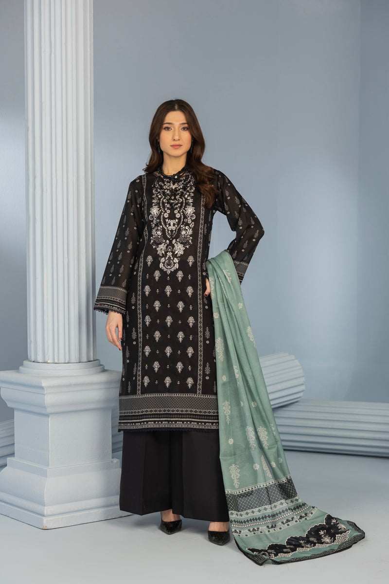 DEWZEL - 3 PC UNSTITCHED