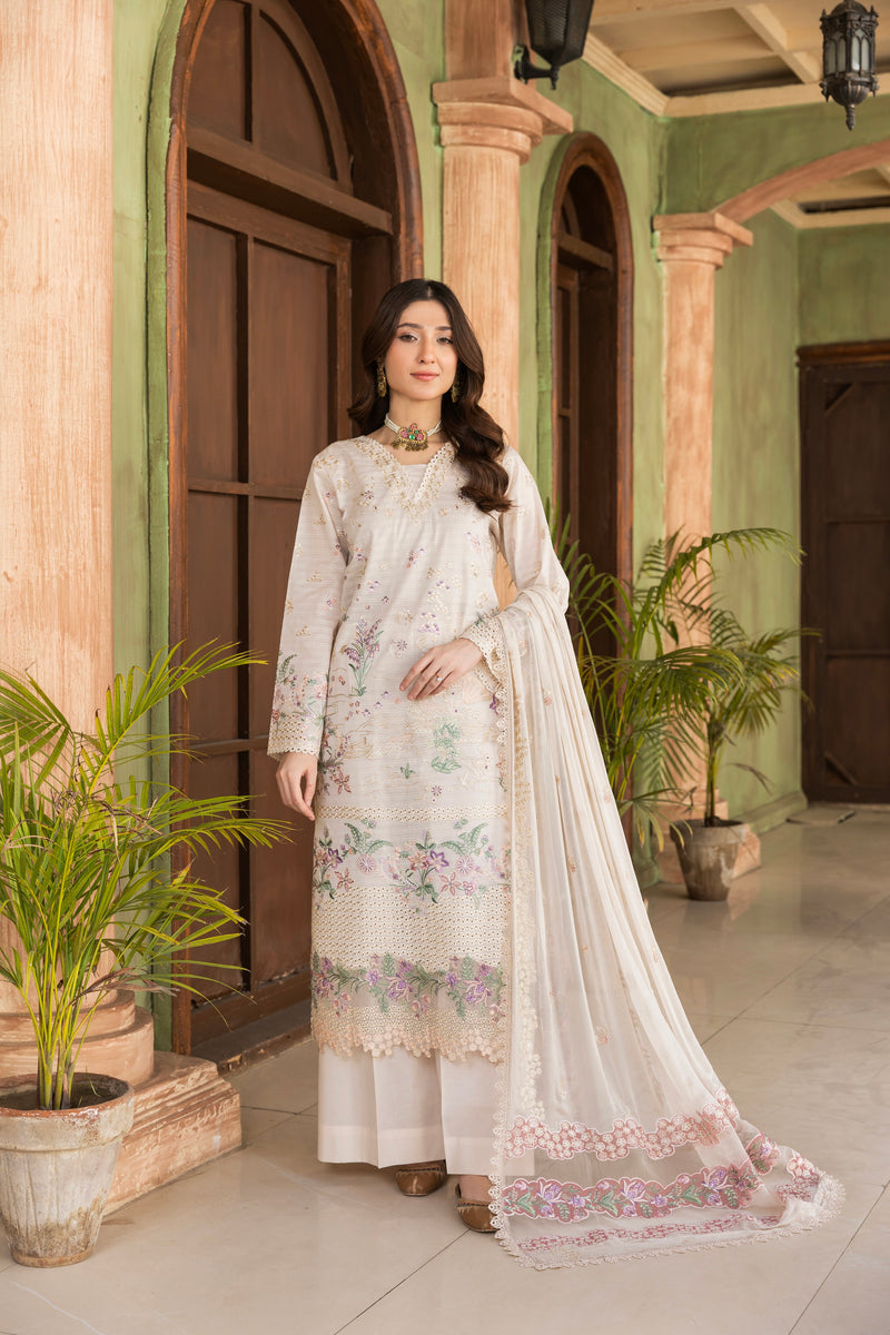FAIROZA - 3 PC UNSTITCHED
