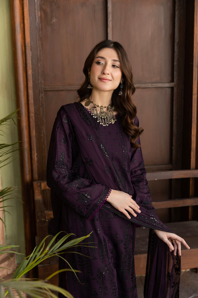 HAYREENA - 3 PC UNSTITCHED