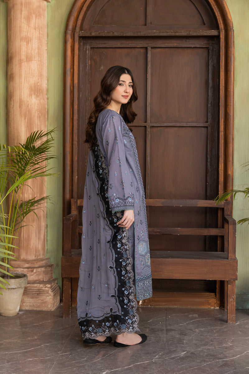 RESHVANA - 3 PC UNSTITCHED