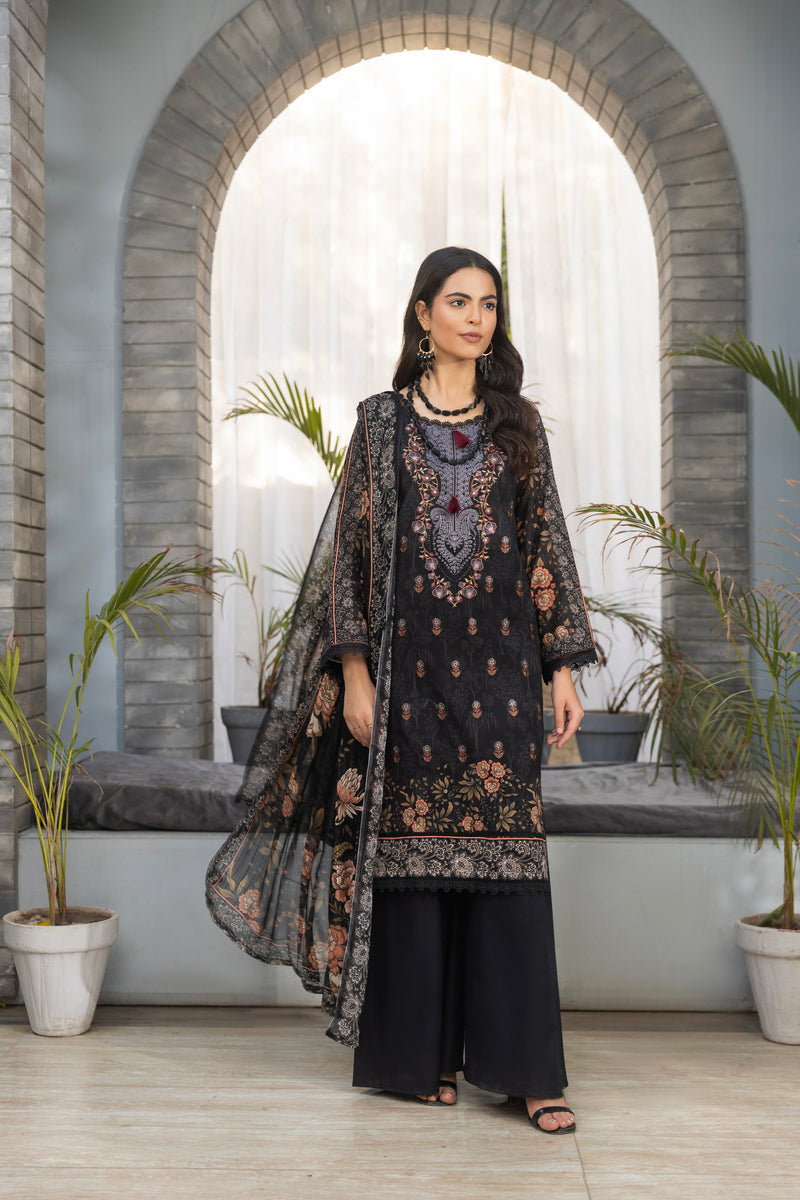 RESHALIA  - 3 PC UNSTITCHED