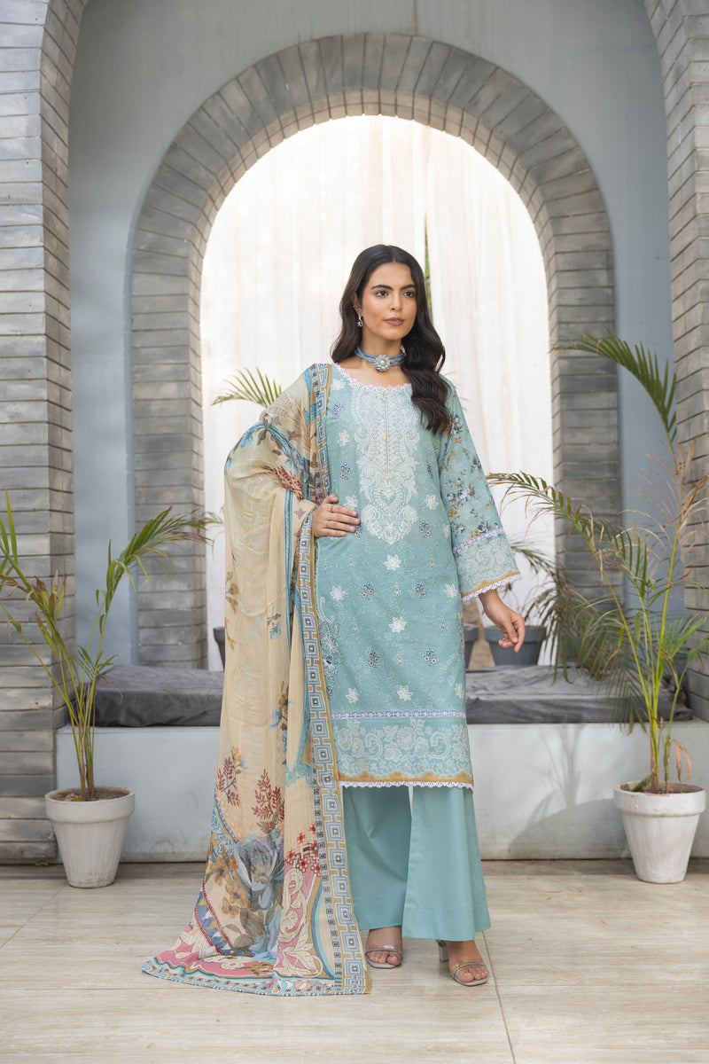 NOORZEL - 3 PC UNSTITCHED