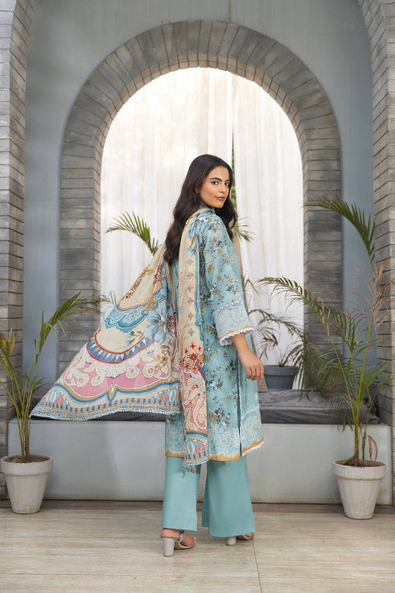 NOORZEL - 3 PC UNSTITCHED