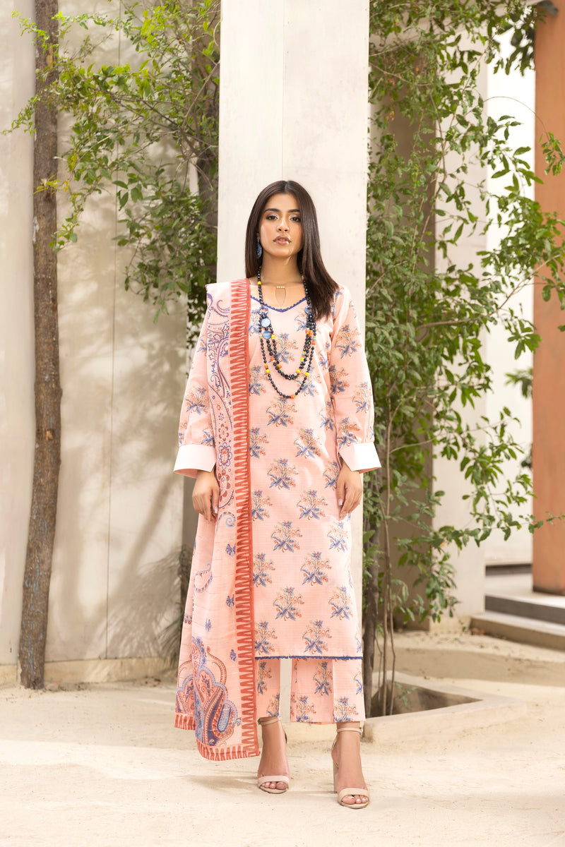 RESHALYN - 3 PC UNSTITCHED