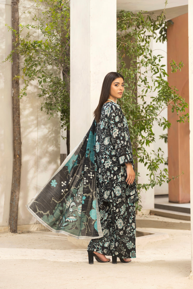 NOORVANA - 3 PC UNSTITCHED