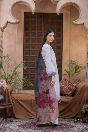 FARNEYA - 3 PC UNSTITCHED