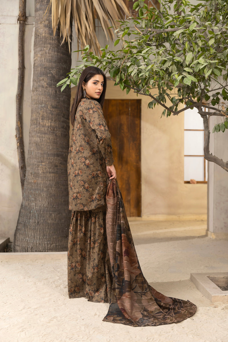 SUMELYN - 3 PC UNSTITCHED